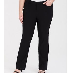Torrid BLACK SUPREME STRETCH MODERN SLIM BOOT PANT